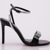 Resim Dgn 1061 Kadin Taş Fiyonk Detayli Abiye 1061-2125-R203 Siyah 