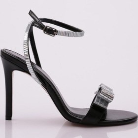 Resim Dgn 1061 Kadin Taş Fiyonk Detayli Abiye 1061-2125-R203 Siyah 