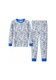 Resim Sea Bubbles Arabalı Çocuk Pijama Takımı 001 