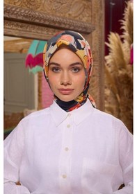 Resim İpekhan Marrakech Koleksiyon Soft Eşarp 1209 - 08 Gri/sarı Gri-sarı-08 
