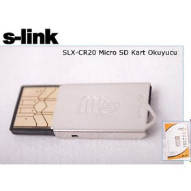 Resim S-Link Slx-Cr20 Usb 2.0 Micro Sd Kart Okuyucu 