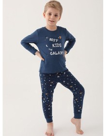Resim Rolypoly Roly Poly 3177 Best Kids The Galaxy Erkek Çocuk Uzun Kol Pijama Takım 001 