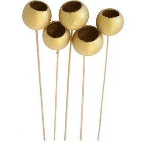 Resim Yapay Çiçek Deposu Dekoratif Bell Cup 5li Tropic Kabak Bronz 