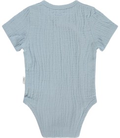 Resim Civil Baby Ayıcık Baskılı 1-18 Ay Çıtçıtlı Badi - Mavi - Mavi / 9-12 Ay 