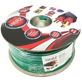Resim Herz RG6U4 Full HD 4K 100 M Yeşil Uydu Anten Kablosu 