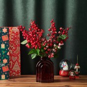 Resim KPM Dekoratif Kleo Vazo - Kırmızı - 12x9x18,5 cm 