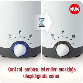 Resim Nuk Thermo 3'ü 1 Arada Biberon Isıtıcı Hassas Isıtma Çözme ve Sıcak Tutma Fonksiyonu Biberon Isıtıcı Ve Sterilizatör 