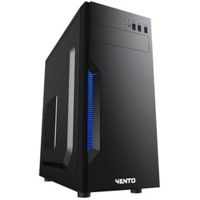 Resim VENTO TA-K61 750W 1X80MM FAN USB 3.0 MİDİ TOWER SİYAH KASA 