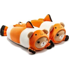 Resim Twigy Torik Kadın,Garson Boy Hayvanlı Panduf Turuncu 36/41 