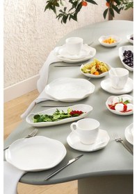 Resim Karaca Forever Bone Novem 32 Parça 6 Kişilik Kahvaltı Takımı 