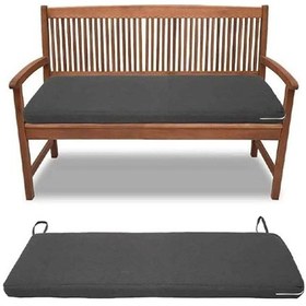 Resim Uzun Koltuk Minderi Iç Ve Dış Mekan Güneş Dayanıklı Bank & Sandalye Minderi140-45-8 Cm Mavi 