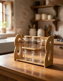 Resim Bernardo Norelle 6 Parça Bambu Mutfak Seti 