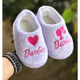 Resim Mychild Kız Çocuk Barby Panduf ,ev Ayakkabısı ,kreş Anaokulu Ayakkabısı 