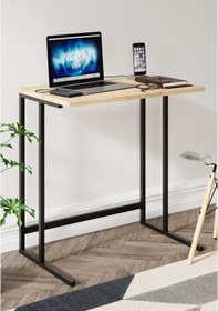 Resim Çalışma Masası Bilgisayar Masası Çocuk Masası- Safir Meşe Meşe 