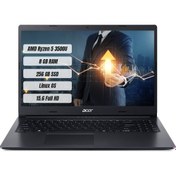 Resim Acer Aspire 3 A315-23 AMD Ryzen 5 3500U 8GB 256GB SSD Linux 15.6" FHD NX.HVTEY.00B Acer