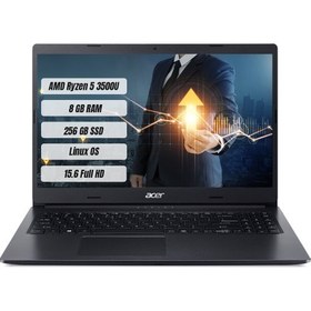 Resim Acer Aspire 3 A315-23 AMD Ryzen 5 3500U 8GB 256GB SSD Linux 15.6" FHD NX.HVTEY.00B 