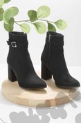 Resim Bambi Siyah Süet Kadin Bot & Bootie K02883030402 Bambi