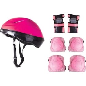Resim Top Rock Store Paten Koruyucu Set Dizlik Dirseklik Kasklı Set Bisiklet Koruyucu Set Scooter Koruyucu Set 