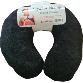 Resim Mena Rise Boyun Yastığı Koyu Siyah 