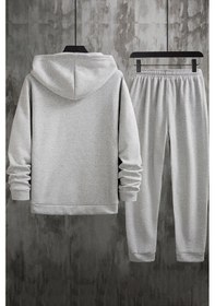 Resim Unisex Itachi Uchiha Eşofman Takımı Gri 