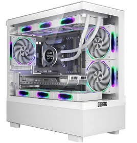 Resim Dragos CRTG102 R5-5600 16 GB 512 GB NVMe SSD 8 GB RTX4060 Free Dos Masaüstü Oyuncu Bilgisayarı 