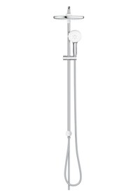 Resim Grohe Tempesta System 250 Duvar Bağlantılı, Divertörlü Duş Sistemi - 26675001 Gümüş 