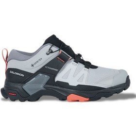 Resim Salomon X Ultra 4 Gore-tex Kadın Gri Outdoor Ayakkabı 416231 Gri 