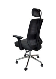 Resim Kaya Ofis Onix Pro Müdür Koltuğu Kumaş Sırtlı Premium Yönetici Koltuğu Gri 