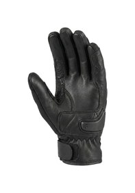Resim Ebakbak Motosiklet Eldiveni Deri Full Koruma %100 Leder Motorcu Eldiven Black 