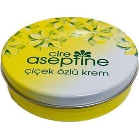 Resim Cire Aseptine Çiçek Özlü Teneke Krem 60 ML 