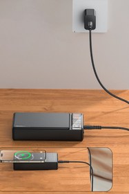 Resim Yesido Yp58 Magsafe 15w Wireless-20w Pd Hızlı Şarj Destekli 20.000 Mah Kablosuz Power Bank Led Göstergeli 