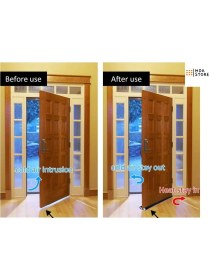 Resim Arnee 3 Adet Kapı Altı Rüzgar Önleyici Kapı Altı Çift Taraflı Soğuk Önleyici 