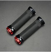 Resim Hightower Kırmızı Motosiklet Tutamağı - Kaymaz, Dayanıklı 2 Adet, Tüm Motosikletler İçin Uygun 