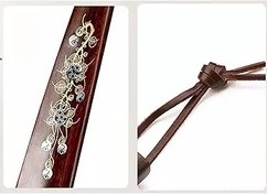 Resim WAOCEO Ayakkabı Boynuzu Ahşap Uzun Saplı Ayakkabı Korna Ev Ayakkabı Kaldırma Cihazı Ayakkabı Kolu Aracı Ayakkabı Kaydırağı Ayakkabı Çektirmesi Ayakkabı Çektirmesi (Boyut: A-55cm) 