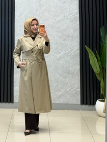Resim Armine trend trençkot ASTARSIZ Kod: 26YT706 FIYAT: 3400TL - Lacivert / 42 