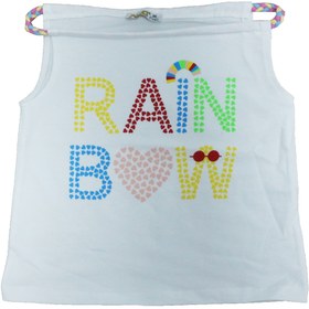 Resim Bebek Rainbow Baskılı Atlet FR10001 