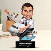 Resim Pilot Karikatürlü Biblo 
