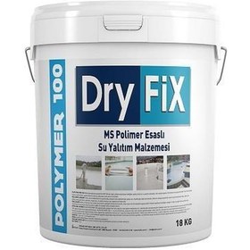 Resim Dryfix Polymer100 Polimer Esaslı Su Yalıtım Malzemesi 5 Kg Beyaz 