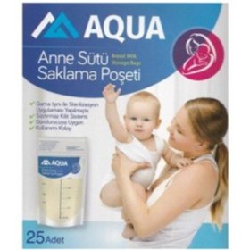 Resim DefneToprak AQUA Süt Saklama Poşedi 