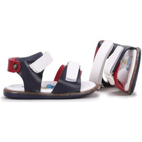 Resim Kiko Şb 2743-50 Orto Pedik Erkek Çocuk Ilk Adım Sandalet Terlik (499635098) 