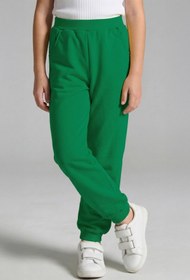 Resim Unisex Çocuk Basic Jogger Eşofman Altı 2’li Set - Mint Yeşili-Yeşil / 11-12 Yaş 