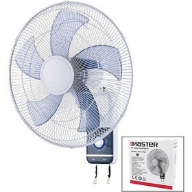 Resim 18 İnç Duvar Tipi Vantilatör 65w 5 Kanat - 3 Kademe Mtr-f760 