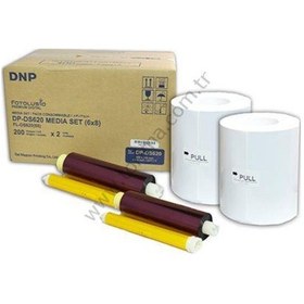 Resim Dnp Ds 620 6X8 Media Pack 400 Print 