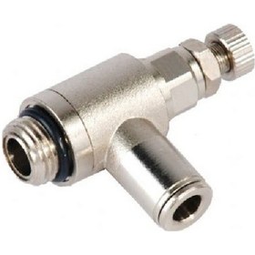 Resim Silindir Üstü Metal Kismali Dirsek - Hiz Ayar Mnse-G08-03 