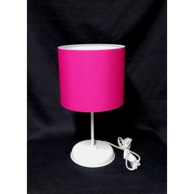 Resim Pembe Beyaz Sarı Kırmızı Siyah Kahve Genç Odası Çocuk Odası Yatak Odası Abajurları 