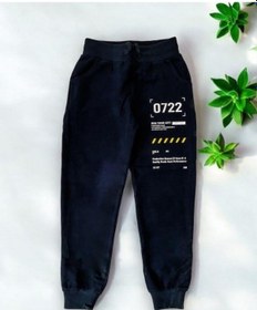 Resim Erkek Çocuk Run Your City Yazılı Eşofman Alt-14208 Lacivert 