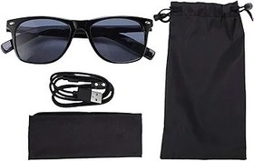 Resim Akıllı çeviri Gözlükleri 100'den Fazla Dil, Gerçek zamanlı Video çevirisi Akıllı Bluetooth5.3 AI çevirmen Gözlükleri Mikrofon Hoparlöründe edilmiş, Polarize Lensler (Siyah çerçeve #11) 