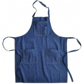 Resim Işmont Mutfak Önlüğü Jean-Lacivert-Standart 