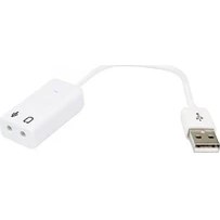 Resim S-Lınk Hy-U715 Ios Uyumlu Usb Ses Karti 7.1 Dual Channel Hy-U715 