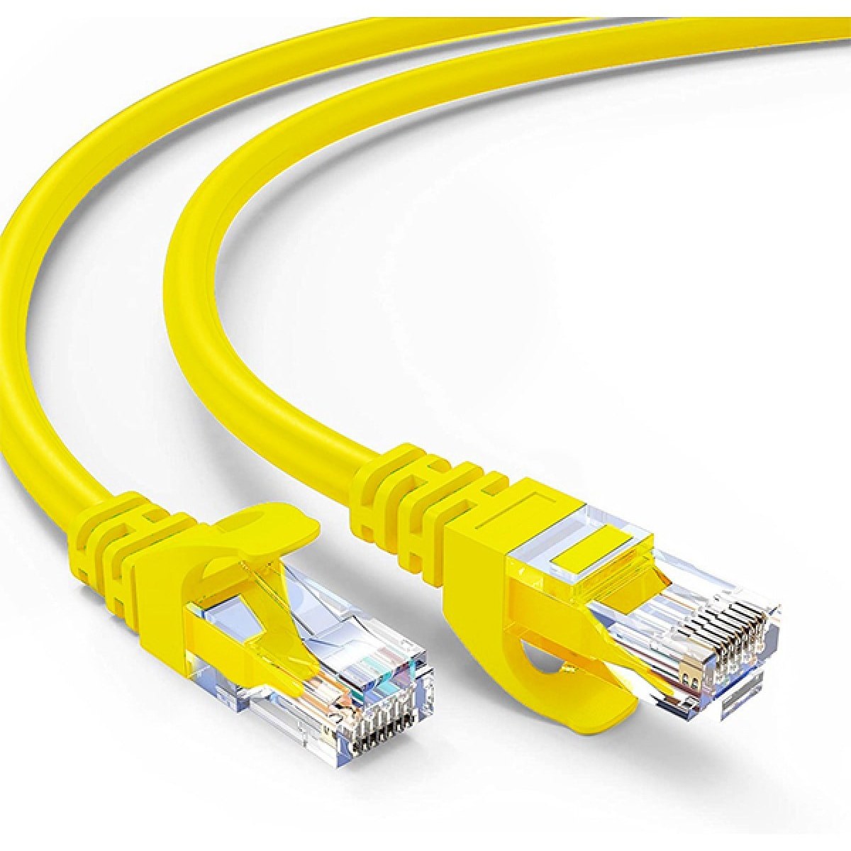 upTech Cat6 Utp 1000mbps Ethernet Patch Modem Lan Kablosu - Sarı - 5mt ...